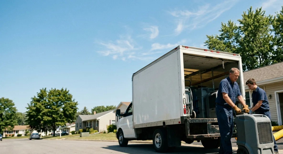 Water Damage Cleanup in Raymond, OH near me